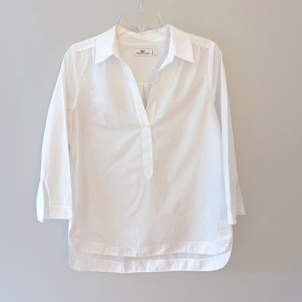Vineyard Vines cotton tunic top, small